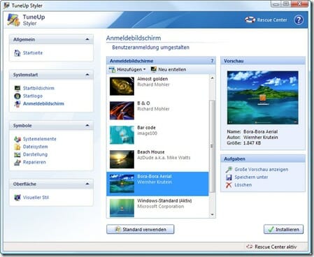 [DE] TuneUp Styler - Anmeldebildschirm [HDTV (1080)]