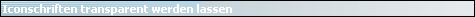 Iconschriften transparent werden lassen